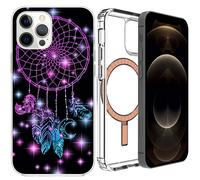 Custodia cover MagSafe per Apple iPhone 14 / Plus Pro Max Magnetic Fantasia M10