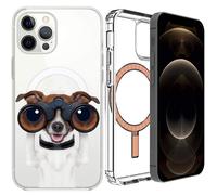 Custodia cover MagSafe per Apple iPhone 14 Plus Pro Max Magnetic Trasparent U10A