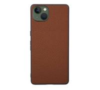 Custodia Cover Per VIVO iQOO NEO3,Surface Raised grain design,Anti caduta protezione,Anti impronte digitali,Anti graffi,plastica morbida imitazione pelle aspetto -Brown