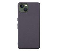 Custodia Cover Per VIVO iQOO NEO3,Surface Raised grain design,Anti caduta protezione,Anti impronte digitali,Anti graffi,plastica morbida imitazione pelle aspetto -Grey