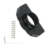 Custodia Cuscinetto Lega Alluminio per Modding Sim Racing Custodia(Black) | Lega alluminio aerospaziale, riduce vibrazioni, compatibile G29 G920, migliora rigidità sterzo, finitura resistente