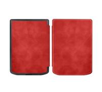 Custodia Custodia compatibile con Pocketbook Verse Lite 6'' E-Reader Custodia sottile con funzione di riattivazione/sospensione automatica Protezione antiurto(Red)