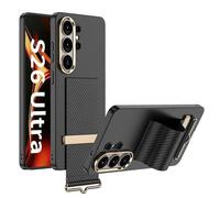 Custodia da braccio per Samsung Galaxy S26, ultra sottile, in plastica e silicone, nero