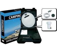 Custodia da campeggio Megasat - antenna - antenna parabolica - satellite - LNB singolo - possibile montaggio a parete su palo m