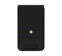 Custodia da cintura Smartphone Multi Tasca Verticale Con Bottone Magnetico Nera