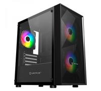 Custodia da gaming Unykach MIR B200 Micro ATX, Mini ITX - Lato in vetro temperato - 3,5", 2,5" - USB-A 2.0, 3.0 e audio - 3 ven NEW