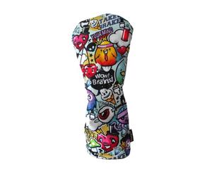 Custodia da golf per legno, design Graffiti, realizzata in Spagna, impermeabile
