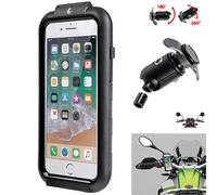 ATTACCO PER CUSTODIA SMARTPHONE PER MOTO BICI MANUBRIO SISTEMA OPTI ACCESSORI