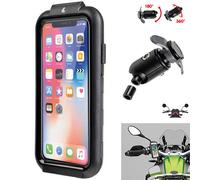 ATTACCO PER CUSTODIA SMARTPHONE PER MOTO BICI MANUBRIO SISTEMA OPTI ACCESSORI