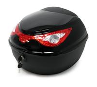 Custodia da moto universale per il casco 22l riflettenti neri