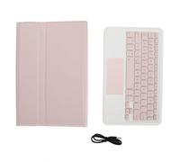 Custodia da tastiera per Pad 6 Pro 11 pollici 2023 Coperchio in pelle PU Model PU con tastiera bluetooth wireless rimovibile magnetica e touchpad multi touch (Rosa)