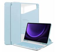 Custodia da tastiera per Samsung Galaxy Tab A11 Plus 2025 11 pollici, Tab A9 Plus 5G 11 pollici 2023, supporto girevole Follio Flip Smart Tablet Cover Sleep/Wake