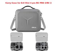Custodia da trasporto Borsa a tracolla da viaggio per DJI Mavic 4 PRO Fly More Combo Scatola di immagazzinaggio degli accessori Borsa portatile in PU per DJI RC PRO 2