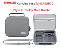 Custodia da trasporto Borsa a tracolla da viaggio per DJI Neo 2 Fly More Combo Drone Accessori Borsa di stoccaggio Borsa portatile in PU