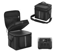 Custodia da trasporto compatibile con ECOFLOW River 2 Pro Power Station | Borsa da viaggio portatile con vano per cavi, tracolla staccabile e apertura con cerniera per un facile accesso e