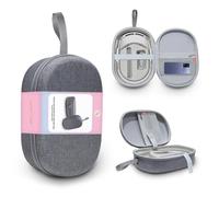 Custodia da trasporto compatibile con Vision Pro, custodia da viaggio for cuffie da gioco VR antiurto con tasca in rete Custodia VR di grandi dimensioni for accessori Vision Pro (stile lino)/895