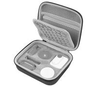 Custodia da trasporto Geekria compatibile con Insta360 GO 3, GO 3S, custodia protettiva per action camera, borsa da viaggio rigida con slot per accessori Insta 360 GO3 (grigio scuro)