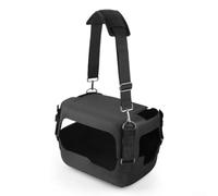 Custodia da trasporto in EVA per Jackery Explorer 1000/1000 V2 | Borsa portatile per centrale elettrica con tracolla regolabile | Scatola organizer da viaggio rigida