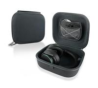 Custodia da trasporto Linkidea per cuffie, compatibile con Corsair HS55, HyperX Cloud III e Logitech G435, custodia rigida protettiva con spazio per cavo e caricatore (grigia)