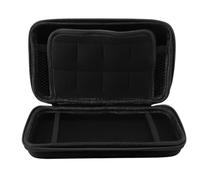 Custodia da trasporto per 3DS per New 3DS XL per New 2DS XL, custodia protettiva rigida da viaggio per Super NES Edition per New 2DS XL con 8 slot di gioco tasca interna (nero)