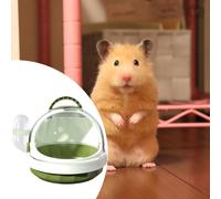 Custodia da trasporto per criceti con bottiglia d'acqua, custodia da viaggio