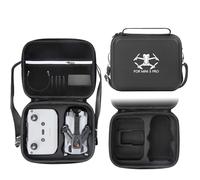 Custodia da trasporto per DJI Mini 5 Pro, per controller RC-N3 Borsa da viaggio con tracolla Mini 5 Pro Drone Custodia Impermeabile PU Custodia protettiva EVA Anti-pressione Portatile Organizer Box