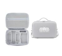 Custodia da trasporto per DJI Neo 2, custodia da viaggio portatile di grande capacità con tracolla per Neo2 Fly More Combo, RC-N3, hub di ricarica della batteria e accessori, Grigio con motivo