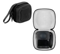 Custodia da trasporto per DJI Osmo 360, custodia rigida impermeabile per DJI Osmo 360, mini action camera portatile con cinturino da polso, Nero , Custodia per DJI Osmo 360