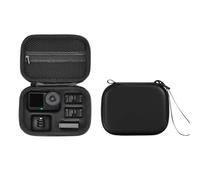 Custodia da trasporto per DJI Osmo Action 6, custodia per fotocamera, custodia antiurto, custodia protettiva in poliuretano impermeabile, borsa organizer portatile - 16,6 x 12,6 x 3,9 cm, Nero