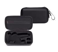 Custodia da trasporto per DJI Osmo Mobile 8, borsa portatile per stabilizzatore mobile 8 cardanico custodia da viaggio impermeabile PU custodia protettiva rigida scatola organizer accessori, Nero