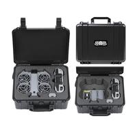 Custodia da trasporto per drone DJI NEO 2, custodia protettiva impermeabile da viaggio custodia rigida portatile per DJI NEO 2 Fly More Combo, telecomando RC-N3 e accessori