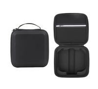 Custodia da trasporto per drone DJI Neo 2, custodia protettiva in nylon con rinforzo in EVA, design semplice a tinta unita, antipolvere, antiurto, portatile, organizer per accessori per droni, Nero