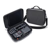 Custodia da trasporto per Insta360 Ace Pro 2 Printer Bundle, custodia da viaggio rigida custodia protettiva in PU per ACE PRO 2 Street Shot Printer Kit e 114 cm Selfie Stick Accessori Organizer