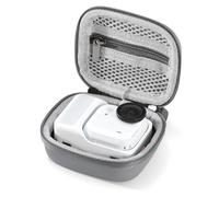 Custodia da trasporto per Insta360 Go Ultra Camera PU Custodia Protettiva Organizer Borsa Portatile Viaggio Mini Standalone Storage Bag con Cordino a Mano e Gancio Accessori