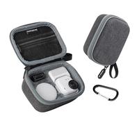 Custodia da trasporto per Insta360 Go Ultra Standard Bundle, Borsa da Viaggio Portatile Organizer Scatola Protettiva con Moschettone per Fotocamera Magnetica Easy Clip, Magnete Pendente e Accessori