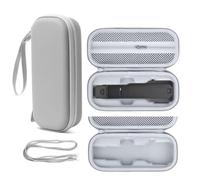 Custodia da trasporto per Insta360 Luna Ultra, custodia protettiva rigida in PU per fotocamera Insta 360 Luna Ultra Action Camera Accessori, grigio, casual
