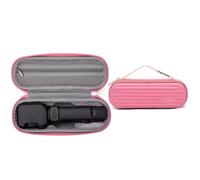 Custodia da trasporto per Insta360 Luna Ultra, custodia rigida da viaggio impermeabile portatile con tracolla e tasca in rete per accessori Luna Ultra Creator Bundle, Senza Spalline Rosa, Custodia per