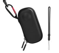 Custodia da trasporto per Insta360 One X/X2/X3, mini custodia rigida in poliuretano, custodia da viaggio per Insta 360 One X/X2/X3 con moschettone e cinturino da polso accessori per action camera