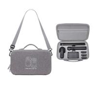 Custodia da trasporto per Insta360 X6, borsa da viaggio portatile di grande capacità, custodia protettiva rigida con tracolla per accessori per fotocamera Insta 360 X6, grigio, Custodia per X6