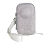 Custodia da Trasporto per Insta360 X6, Borsa Portaoggetti Portatile, Custodia Rigida per Fotocamera (grigio, tessuto)
