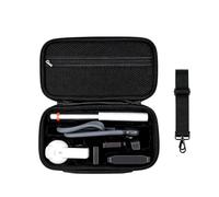 Custodia da trasporto per Insta360 X6 Essentials Bundle, custodia portatile in PU custodia rigida protettiva da viaggio con tracolla per accessori per fotocamera Insta 360 X6, Nero , Semplice