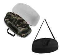 Custodia da trasporto per JBL Boombox 4, borsa da viaggio organizer portatile per altoparlanti, custodia protettiva in EVA con tracolla e piccola tasca per altoparlanti Boombox 4 (foderato grigio)