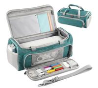 Custodia da trasporto per macchina da taglio Cricut Joy Xtra Smart, custodia protettiva da viaggio antigraffio con tasche multiple per accessori Cricut, attrezzi da cricut, Verde