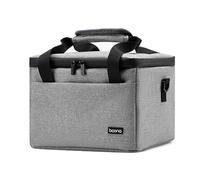 Custodia da trasporto per proiettore XGIMI Horizon Pro 4K, compatibile con proiettore XGIMI Horizon 1080p FHD, borsa da viaggio con spallacci (grigia)