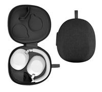 Custodia da trasporto per Sony WH-1000XM6, custodia da viaggio in EVA, custodia rigida protettiva per cuffie, borsa per il trasporto, organizer portatile, antiurto, per cuffie WH-1000XM6 (nero)