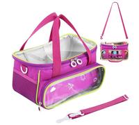 Custodia da trasporto per Toniebox | Borsa da trasporto | Borsa da trasporto per personaggi Tonie con tracolla e maniglia | Borsa da viaggio | Borsa da viaggio | Borsa a mano per casa all'aperto per