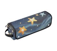 Custodia da viaggio 2 in 1 per ferro arricciacapelli e tappetino resistente al calore, antipolvere, borsa da viaggio per piastra per ferro da stiro, accessori per la cura dei capelli, stelle