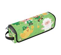 Custodia da viaggio 2 in 1 per ferro arricciacapelli e tappetino resistente al calore con cerniera, grande capacità, organizer per piastre, piastre, arricciacapelli, accessorio da viaggio St