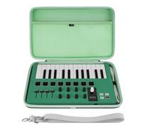 Custodia da viaggio a guscio rigido per controller MIDI USB Geekria, compatibile con Arturia MiniLab 3 / MiniLab MkII 25 Slim-Key, borsa rigida da trasporto (verde menta)