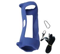 Custodia da viaggio - Altoparlante portatile | Custodia morbida in gel - Protezione per la pelle - Viaggi di ferma con tracolla per una protezione completa, Blu scuro, vedi descrizione, Vedi